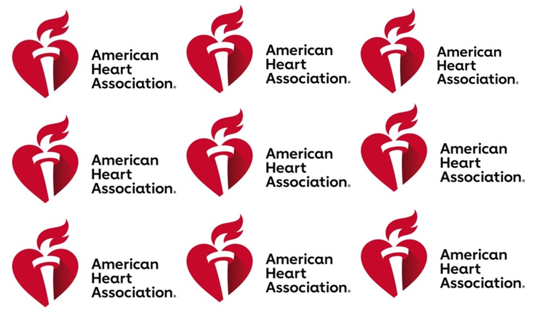 AHA logo collage