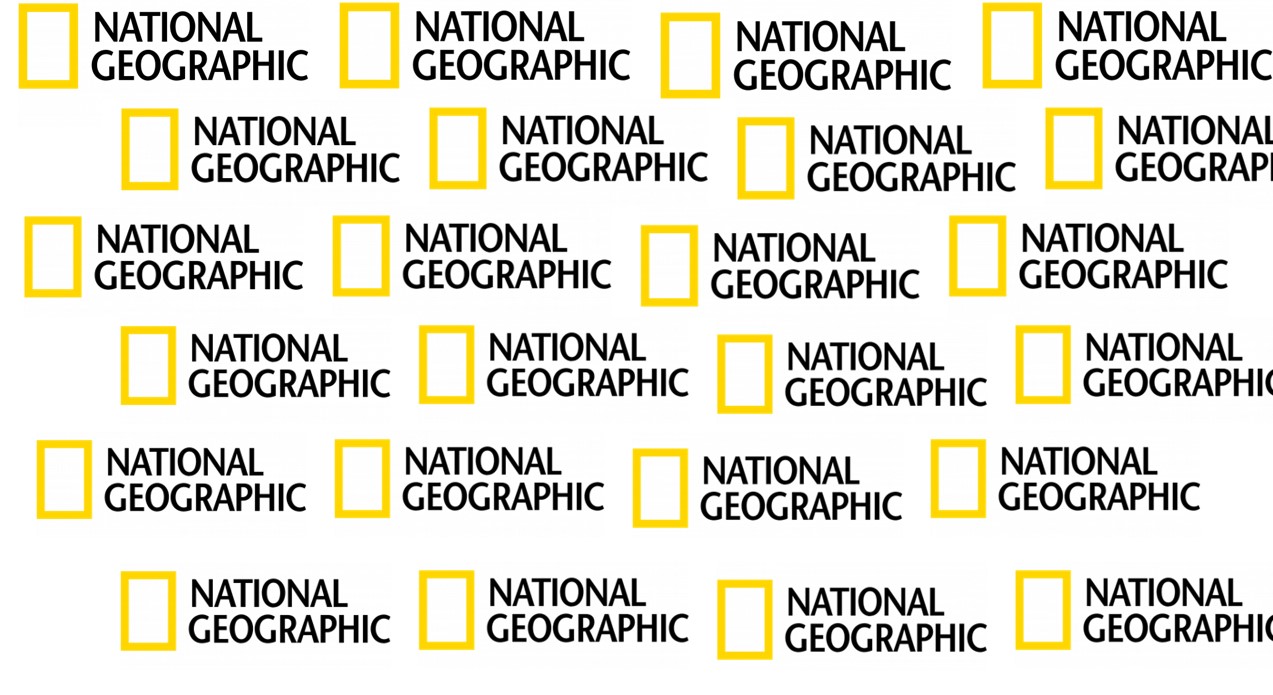 National Geographic logo collage