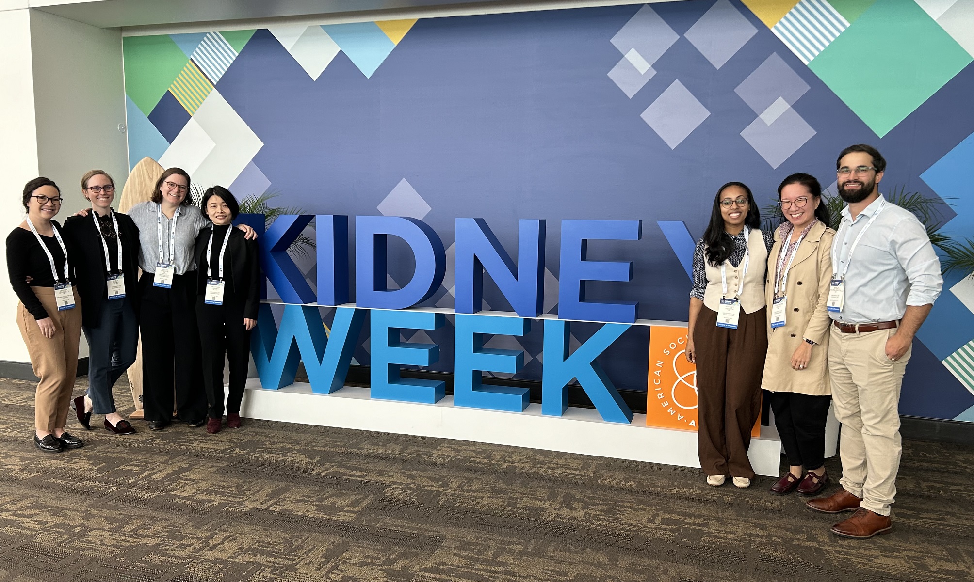 UW Neph folks at Kidney Week