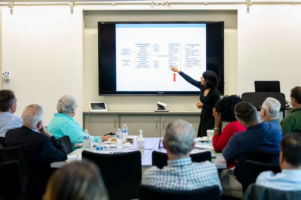 woman teaching classroom