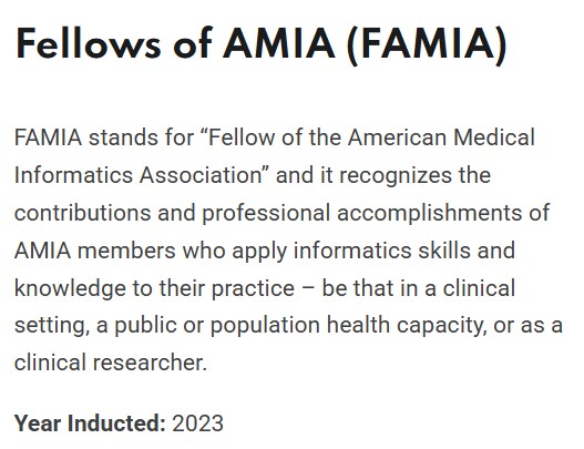 FAMIA info