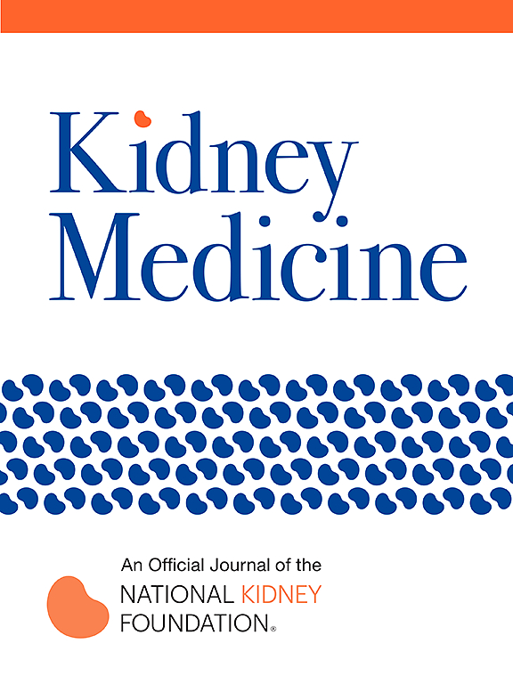 Kidney Medicine Journal cover