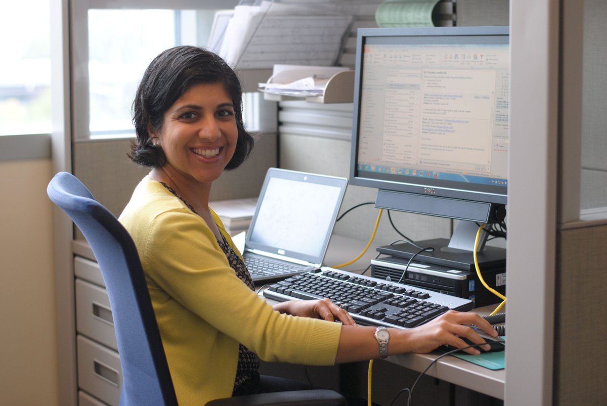 Woman at desk